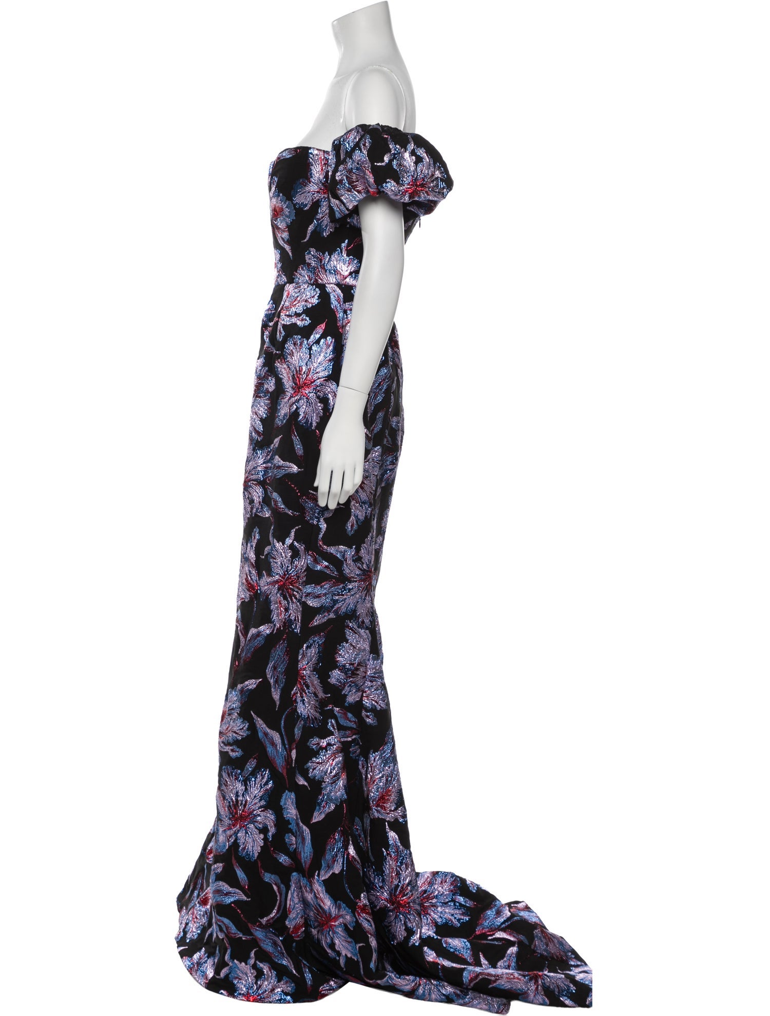 Markarian Floral Print Long Dress