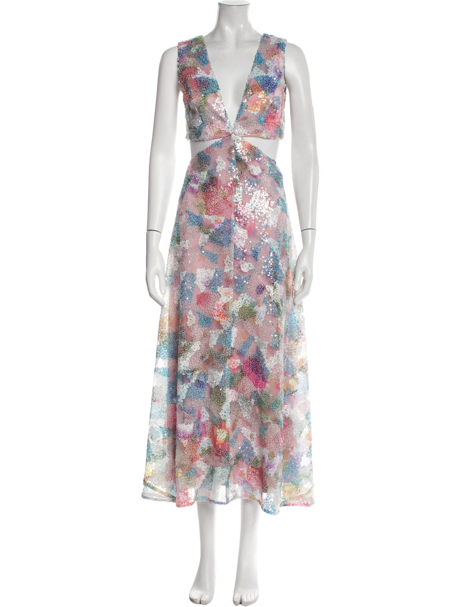 Markarian Patterned Long Dress