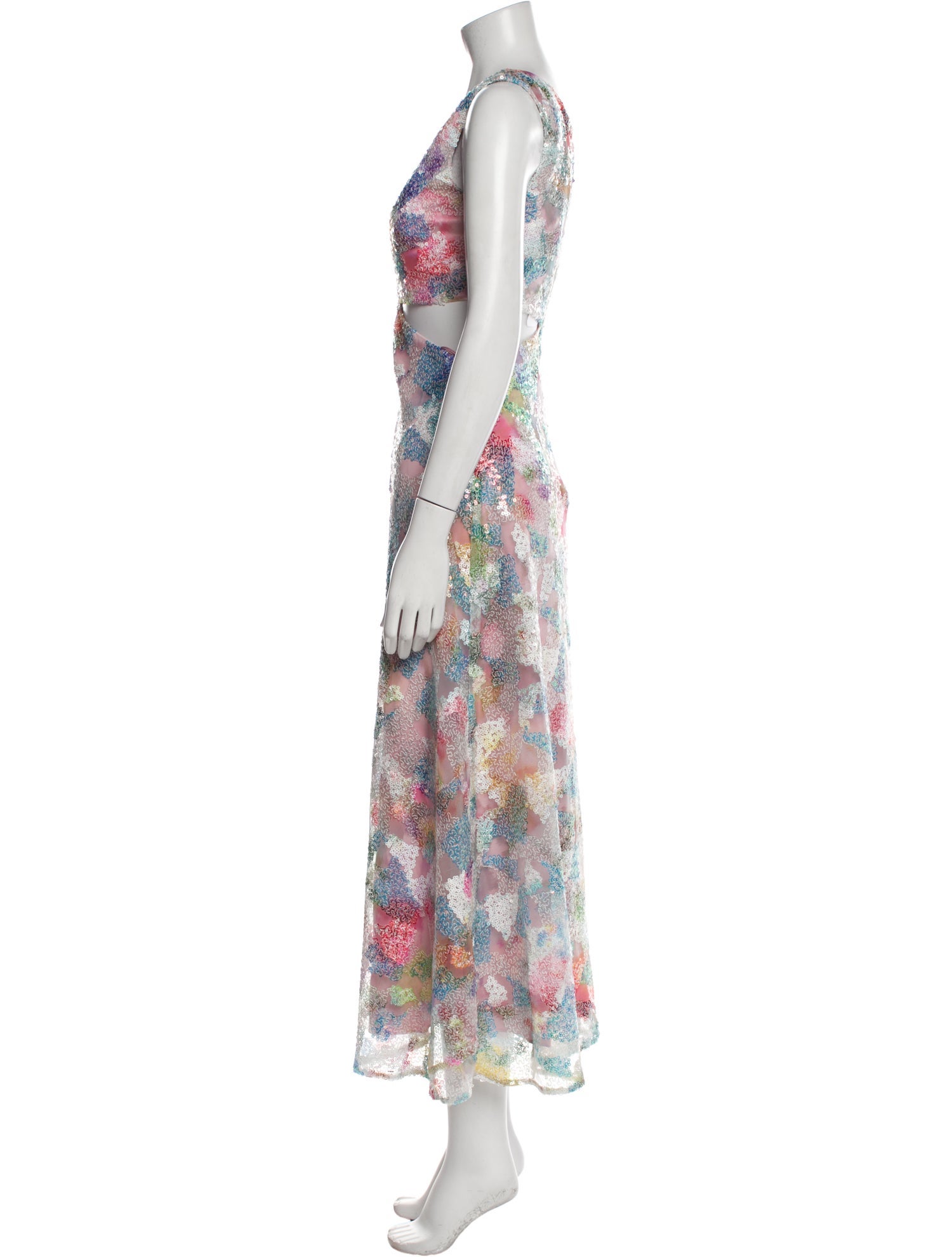 Markarian Patterned Long Dress