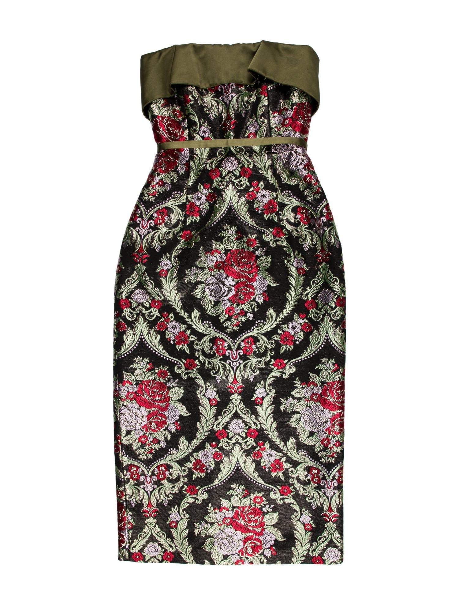 Markarian Floral Print Midi Length Dress