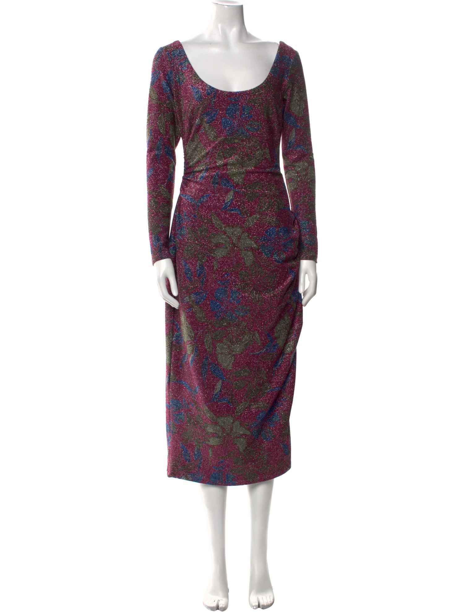 Markarian Printed Midi Length Dress