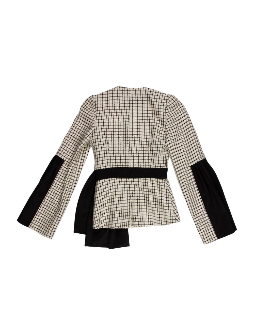 Markarian Jacket Neutrals Patterned Collarless - image 2