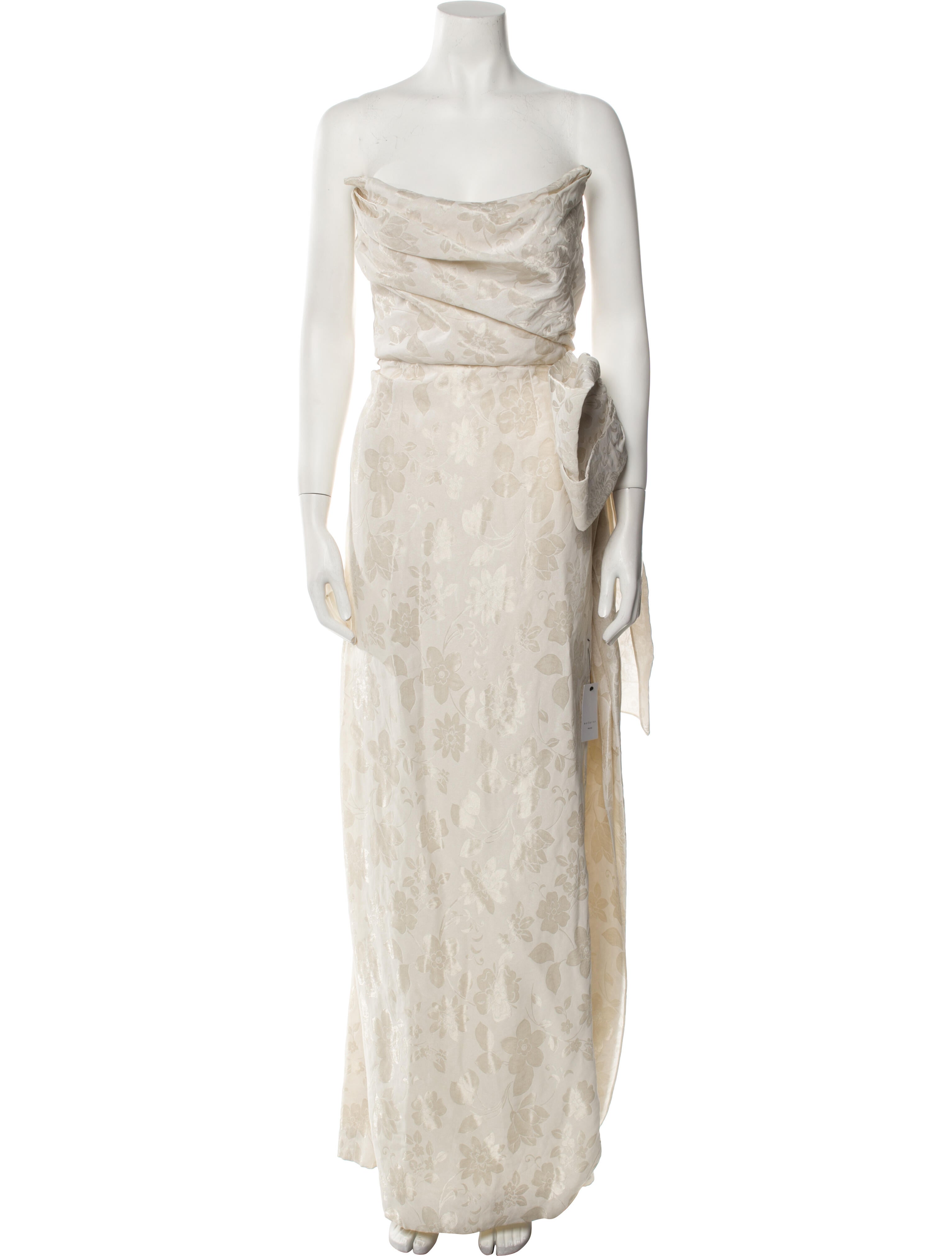 Markarian Strapless Long Dress