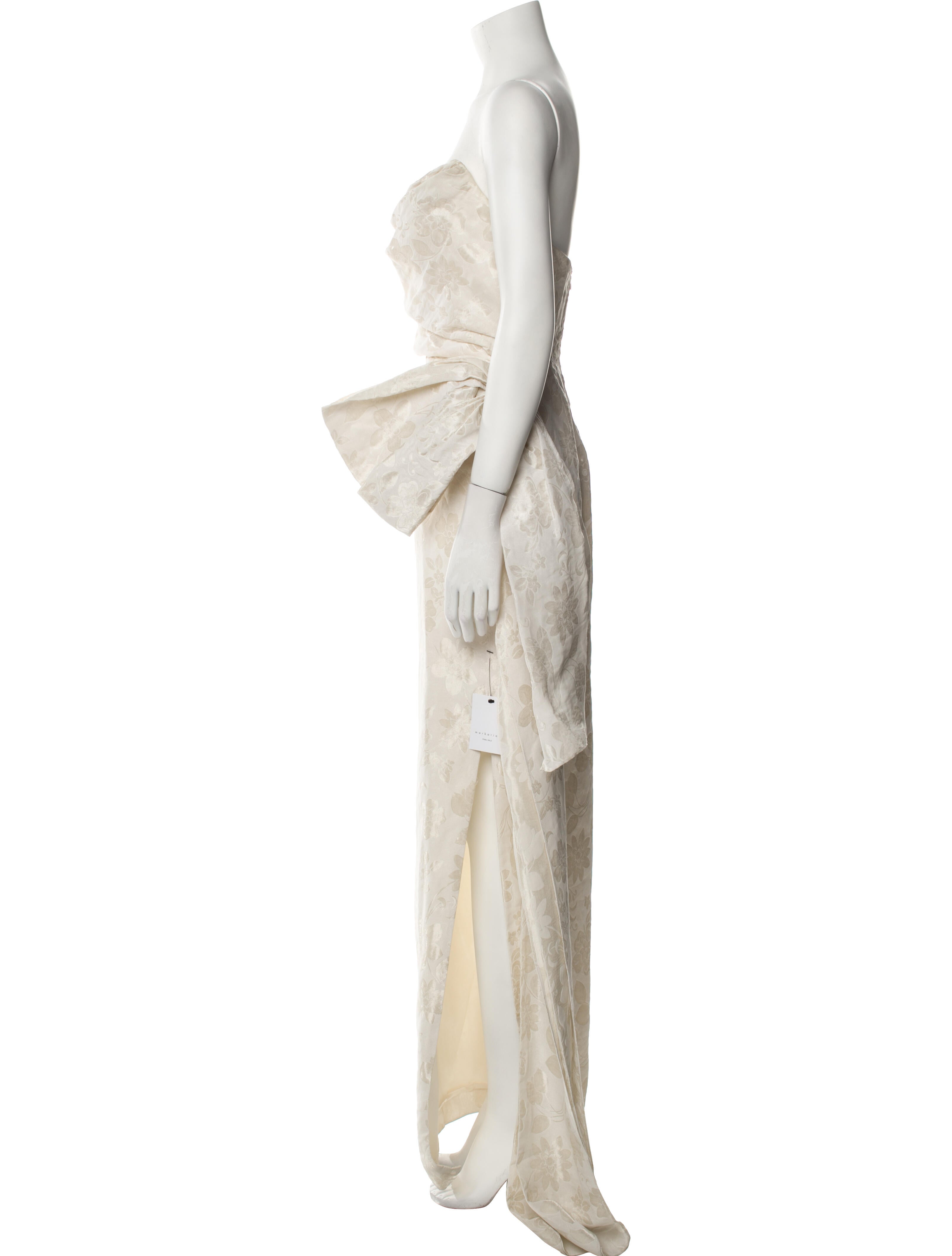 Markarian Strapless Long Dress