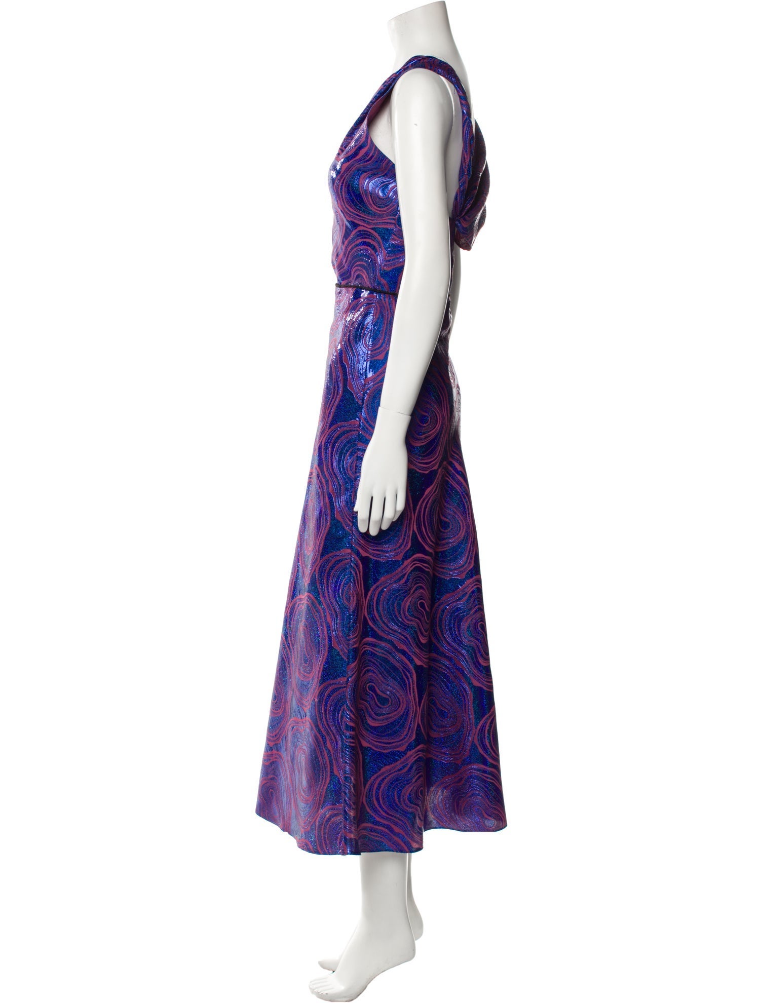 Markarian Printed Long Dress