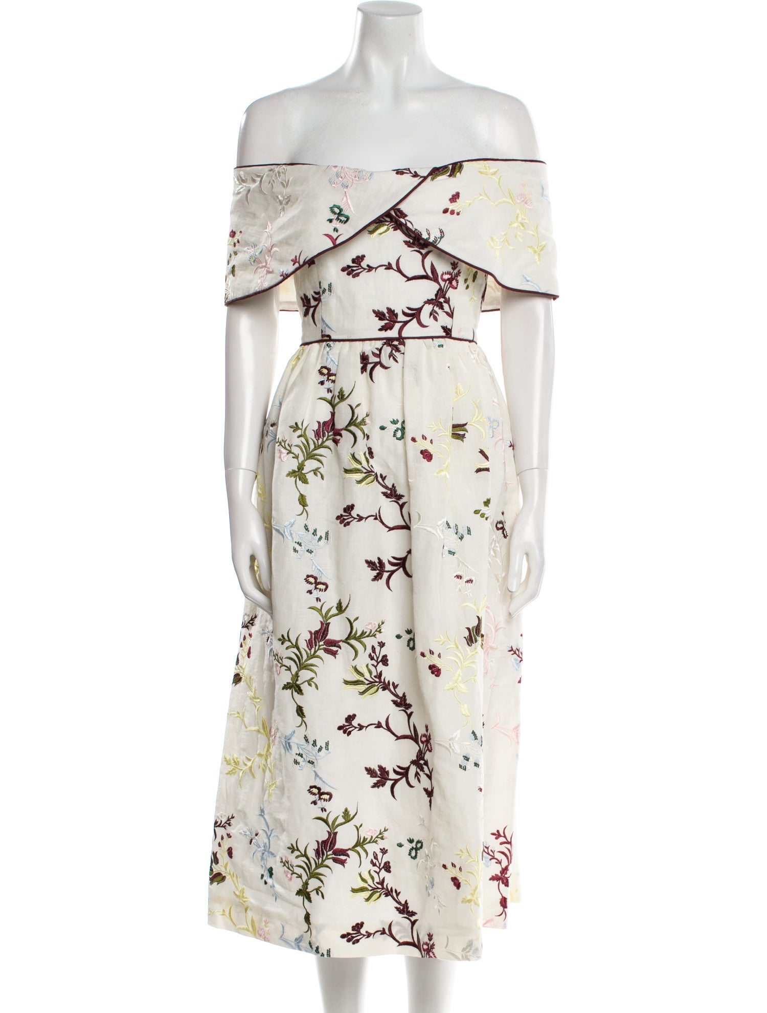 Markarian Linen Midi Length Dress w/ Tags