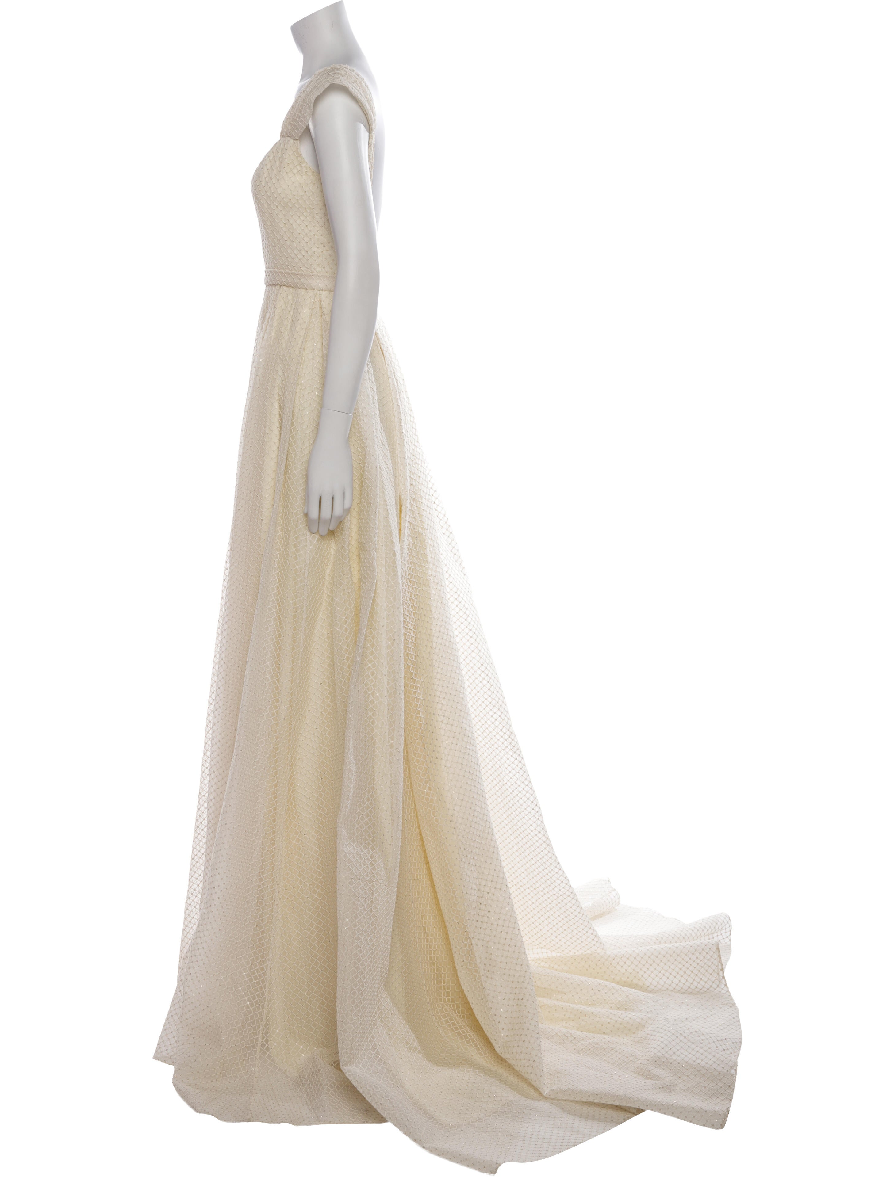 Markarian Square Neckline Long Dress