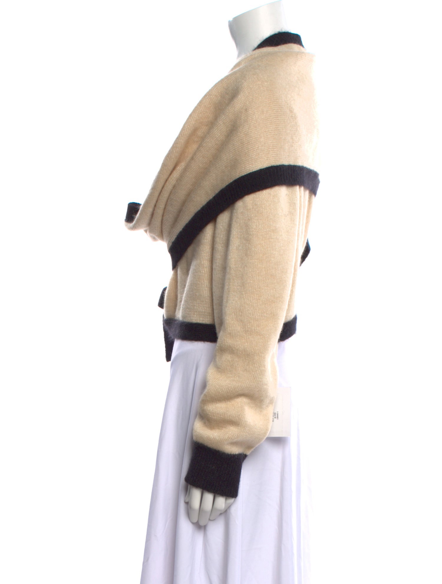 Markarian Silk Colorblock Pattern Sweater w/ Tags