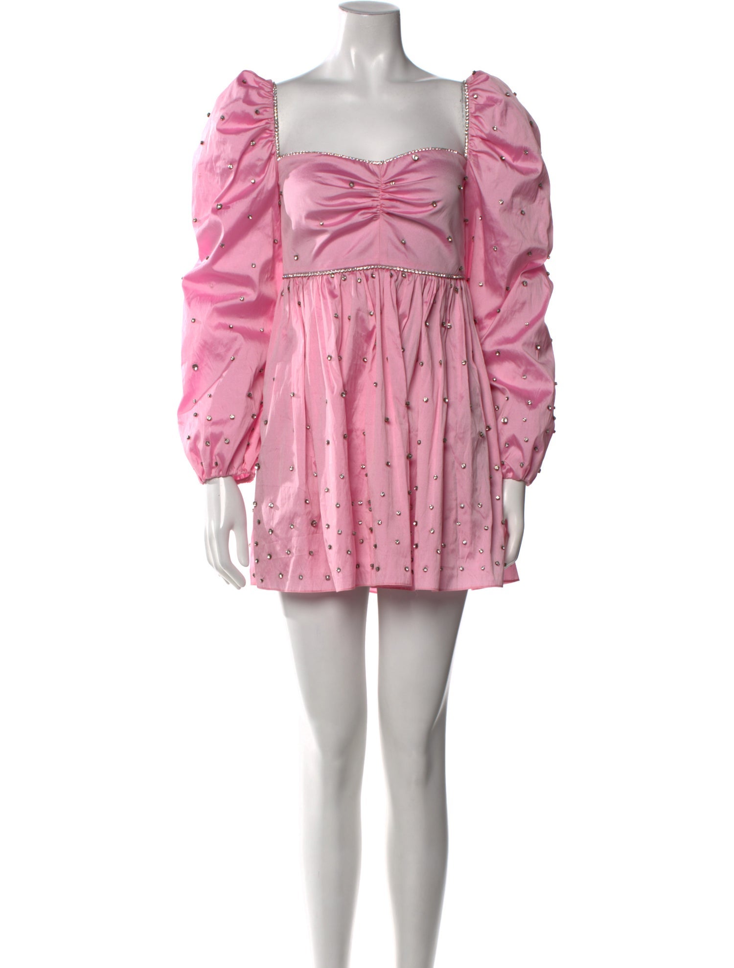 Markarian Square Neckline Mini Dress