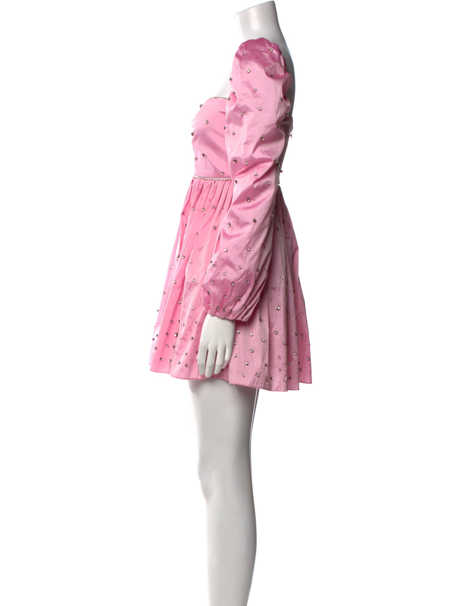 Markarian Square Neckline Mini Dress