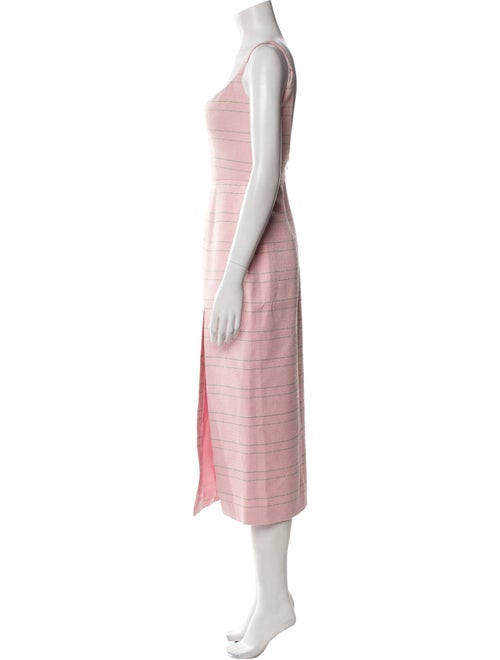 Markarian Scoop Neck Long Dress