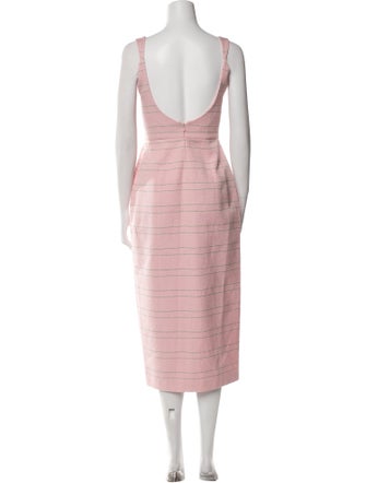 Markarian Scoop Neck Long Dress