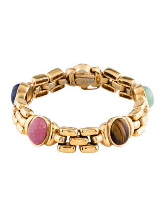 Markarian Multistone Lavinia Chain-Link Bracelet