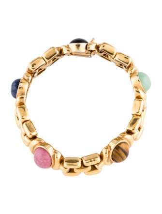Markarian Multistone Lavinia Chain-Link Bracelet