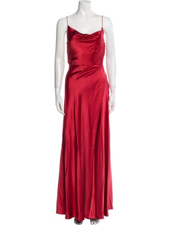 Markarian Silk Long Dress