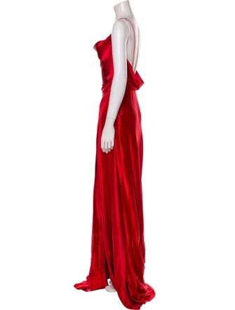 Markarian Silk Long Dress