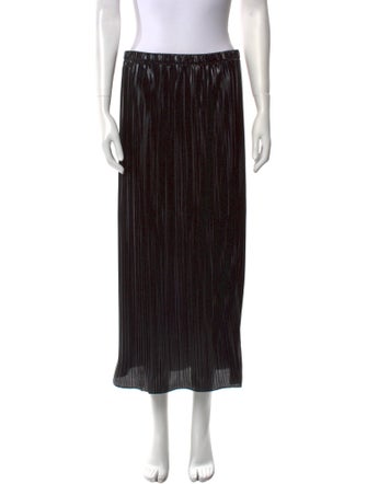 Markarian Pleated Accents Midi Length Skirt