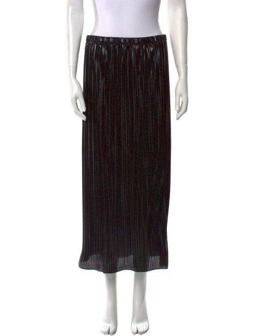 Markarian Pleated Accents Midi Length Skirt