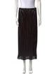 Markarian Pleated Accents Midi Length Skirt