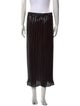 Markarian Pleated Accents Midi Length Skirt