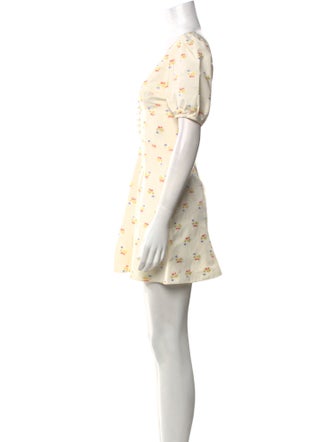 Markarian Floral Print Mini Dress