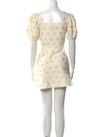 Markarian Floral Print Mini Dress