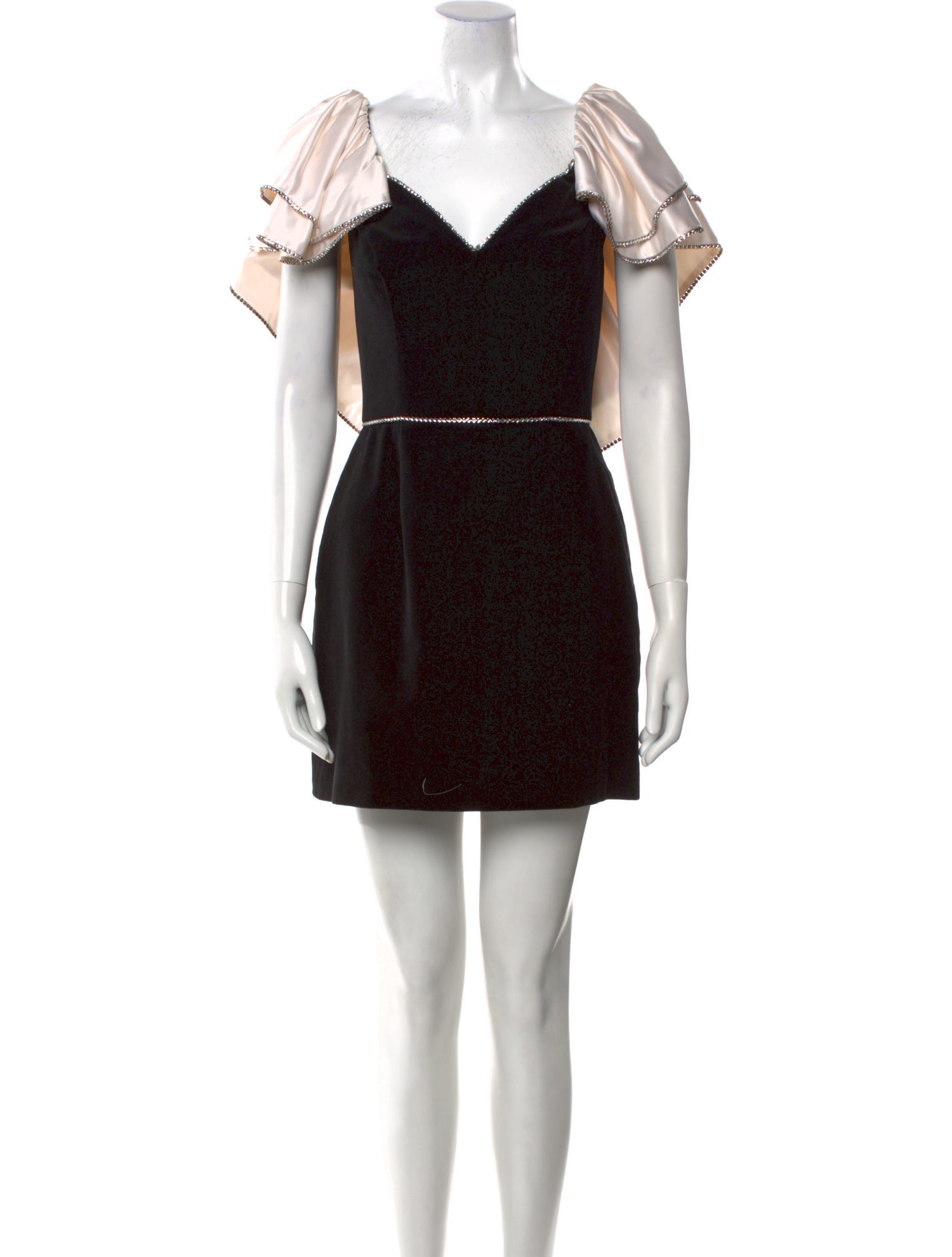 Markarian Colorblock Pattern Mini Dress