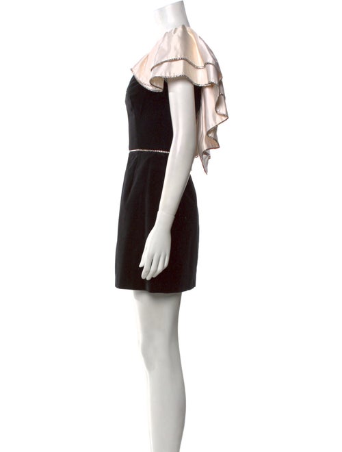 Markarian Colorblock Pattern Mini Dress