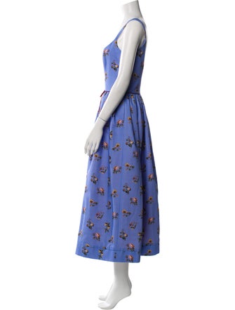Markarian Floral Print Long Dress