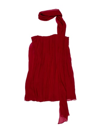 Markarian Tie Neck Mini Dress