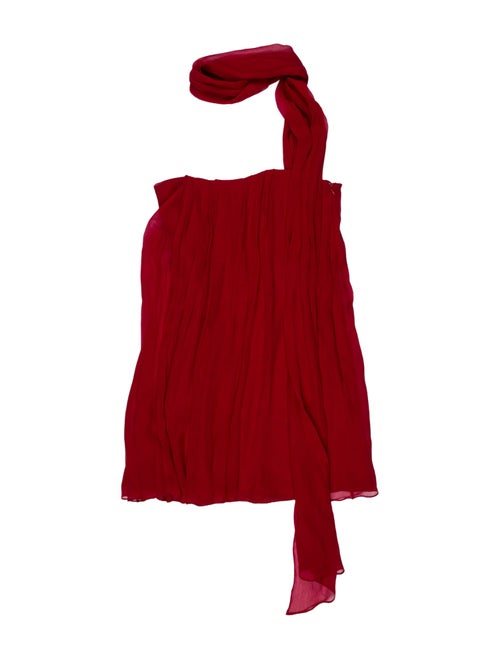 Markarian Tie Neck Mini Dress