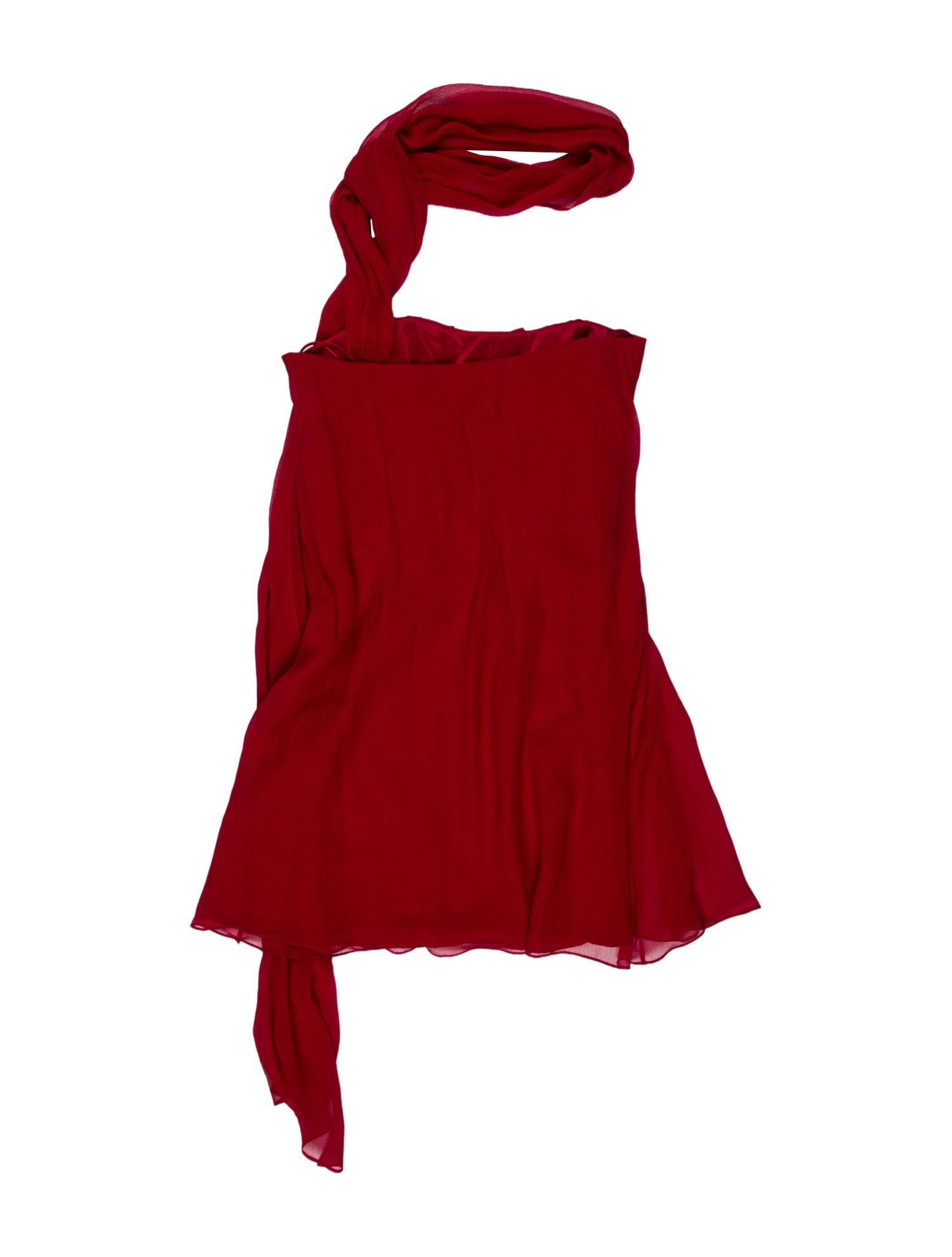 Markarian Tie Neck Mini Dress