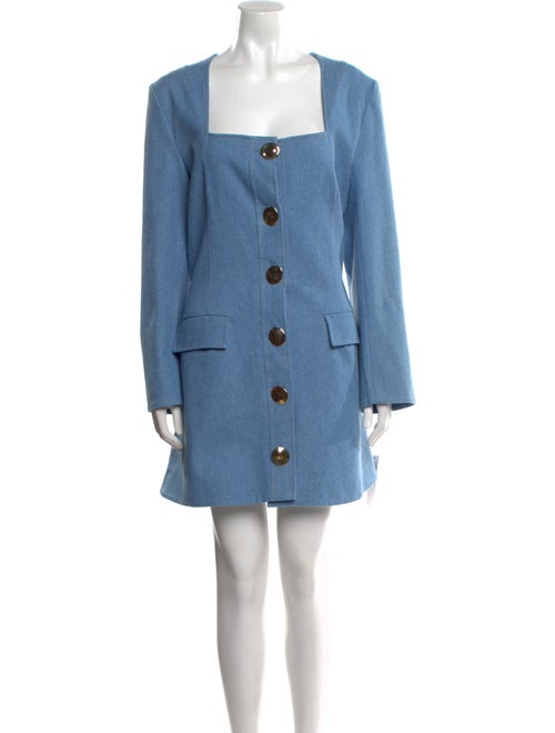 Markarian Square Neckline Mini Dress