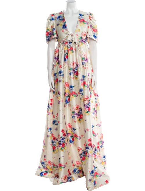 Markarian Floral Print Long Dress