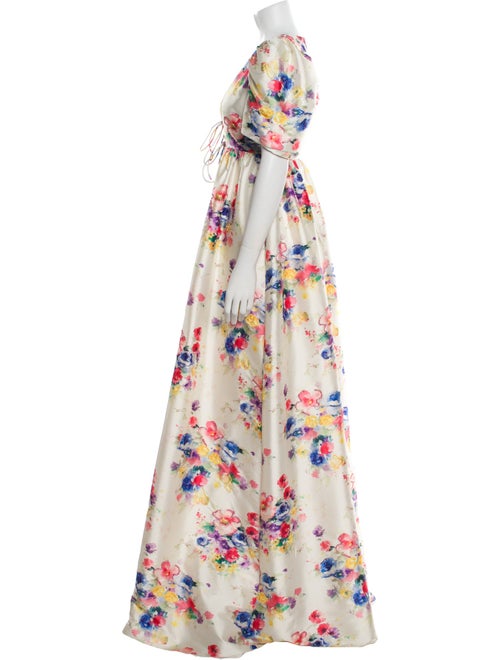 Markarian Floral Print Long Dress