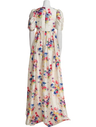 Markarian Floral Print Long Dress