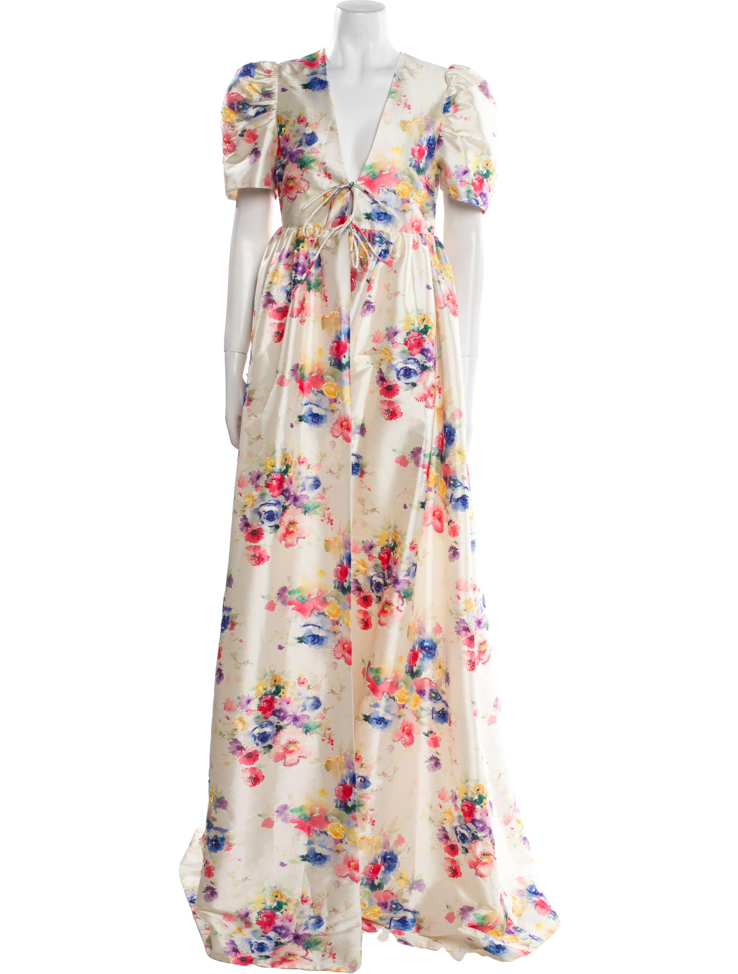 Markarian Floral Print Long Dress