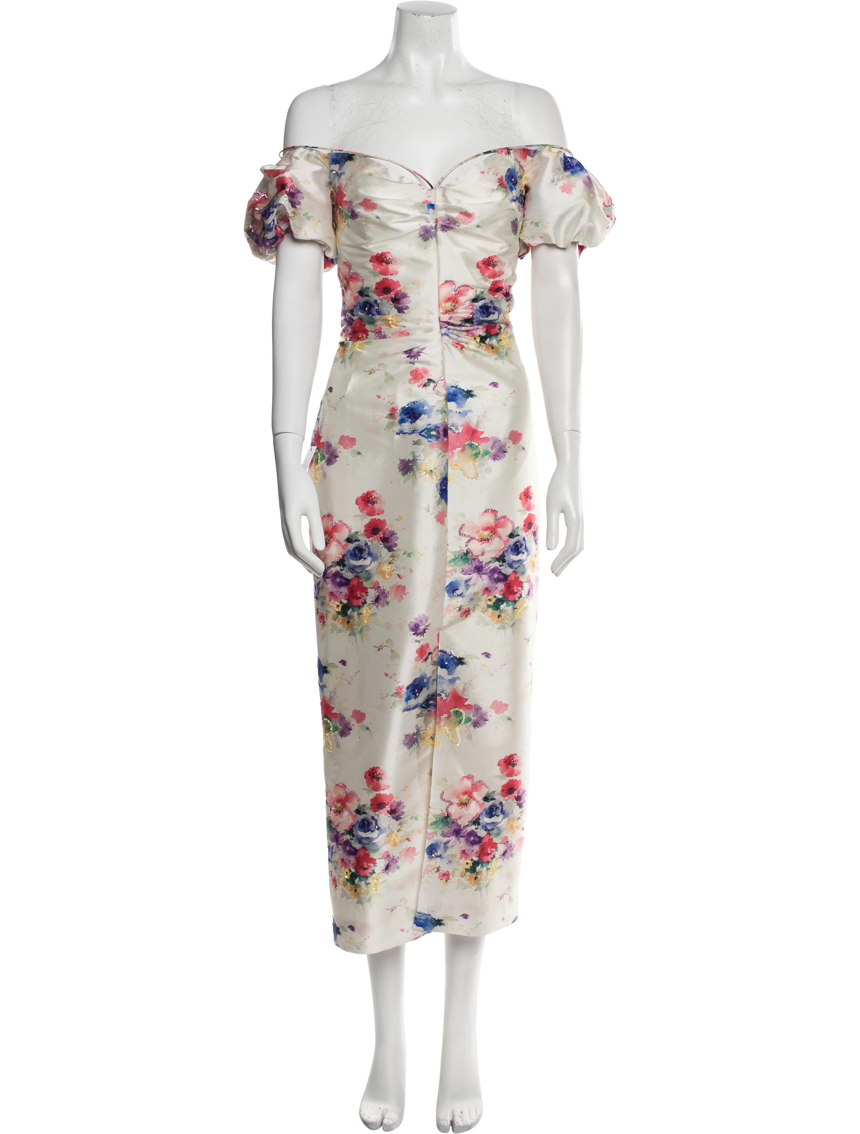 Markarian Floral Print Long Dress