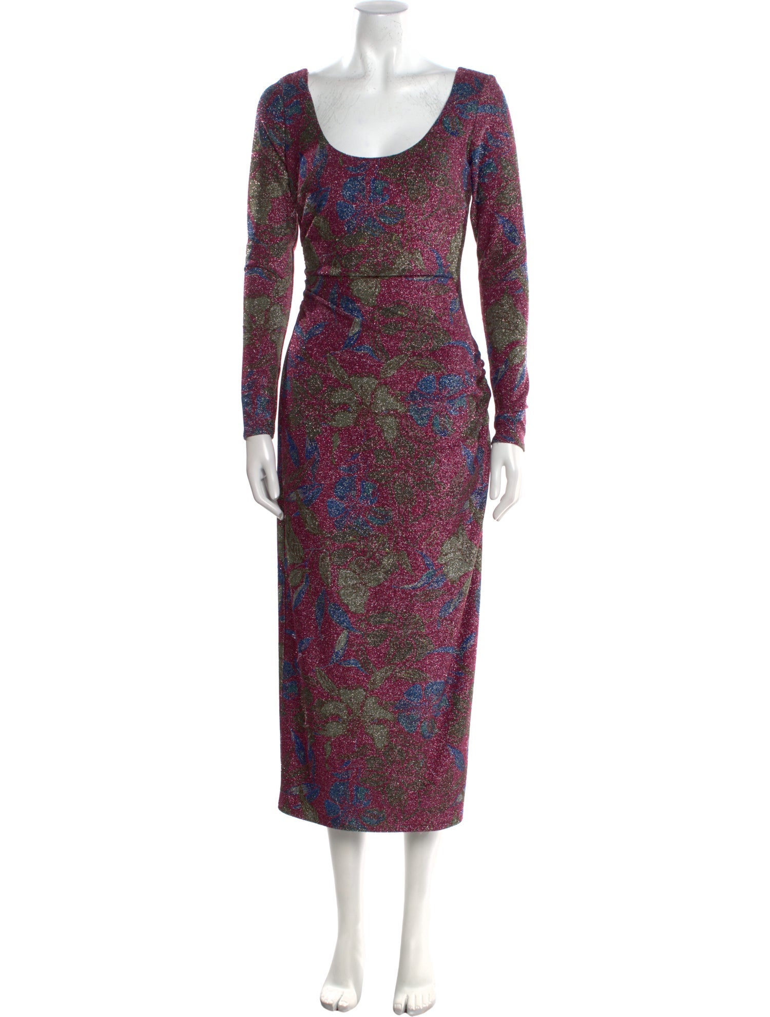 Markarian Printed Long Dress