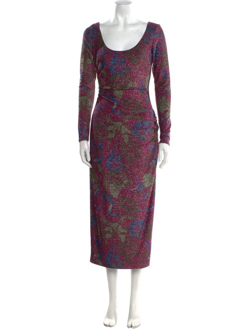 Markarian Printed Long Dress