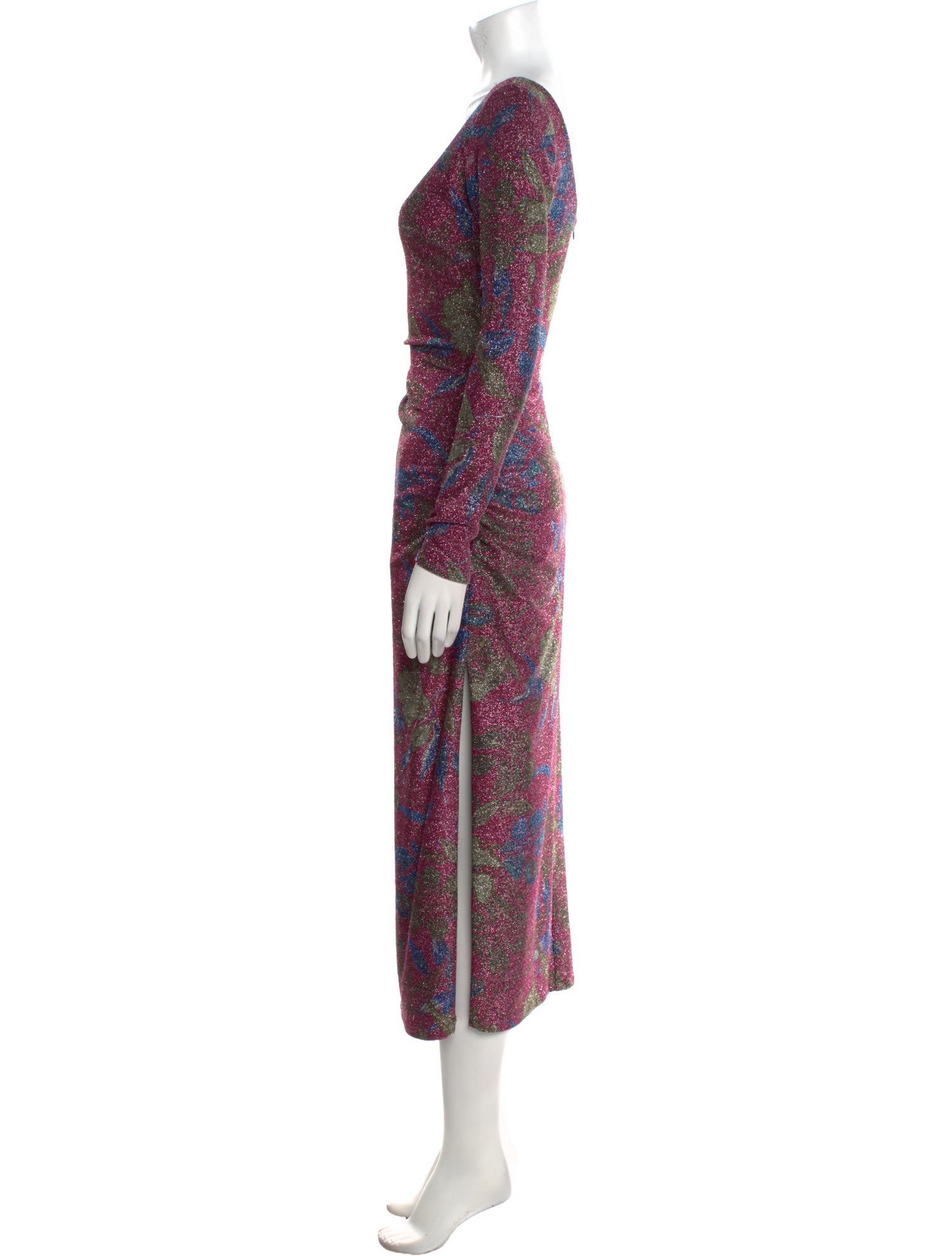 Markarian Printed Long Dress