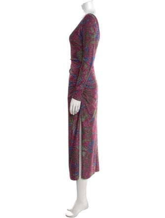 Markarian Printed Long Dress