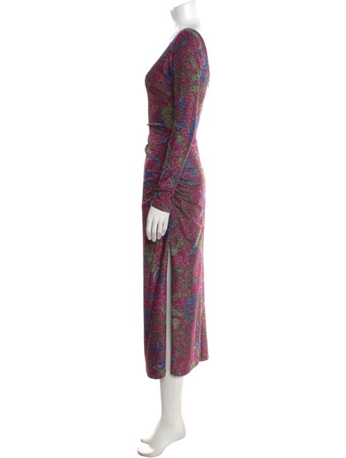 Markarian Printed Long Dress
