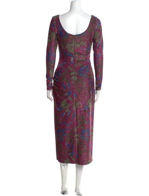 Markarian Printed Long Dress