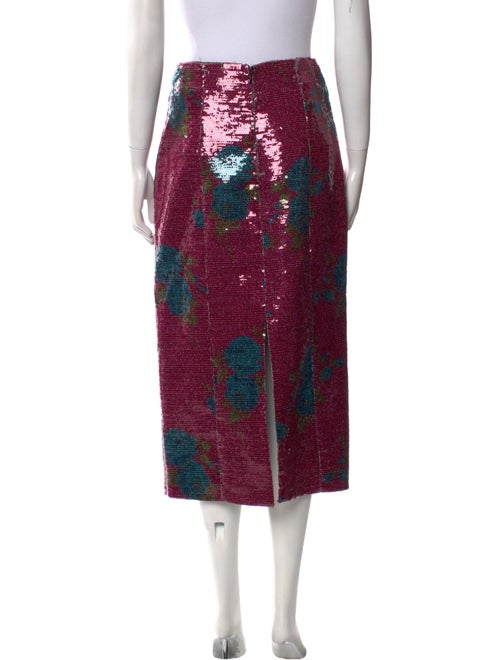 Markarian Printed Midi Length Skirt