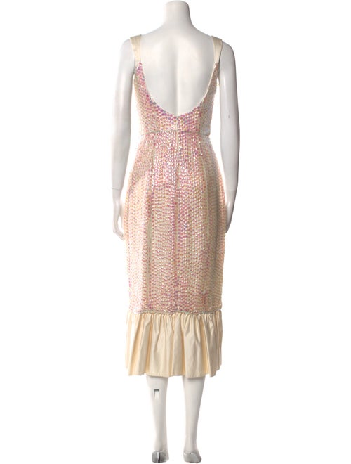 Markarian Square Neckline Long Dress