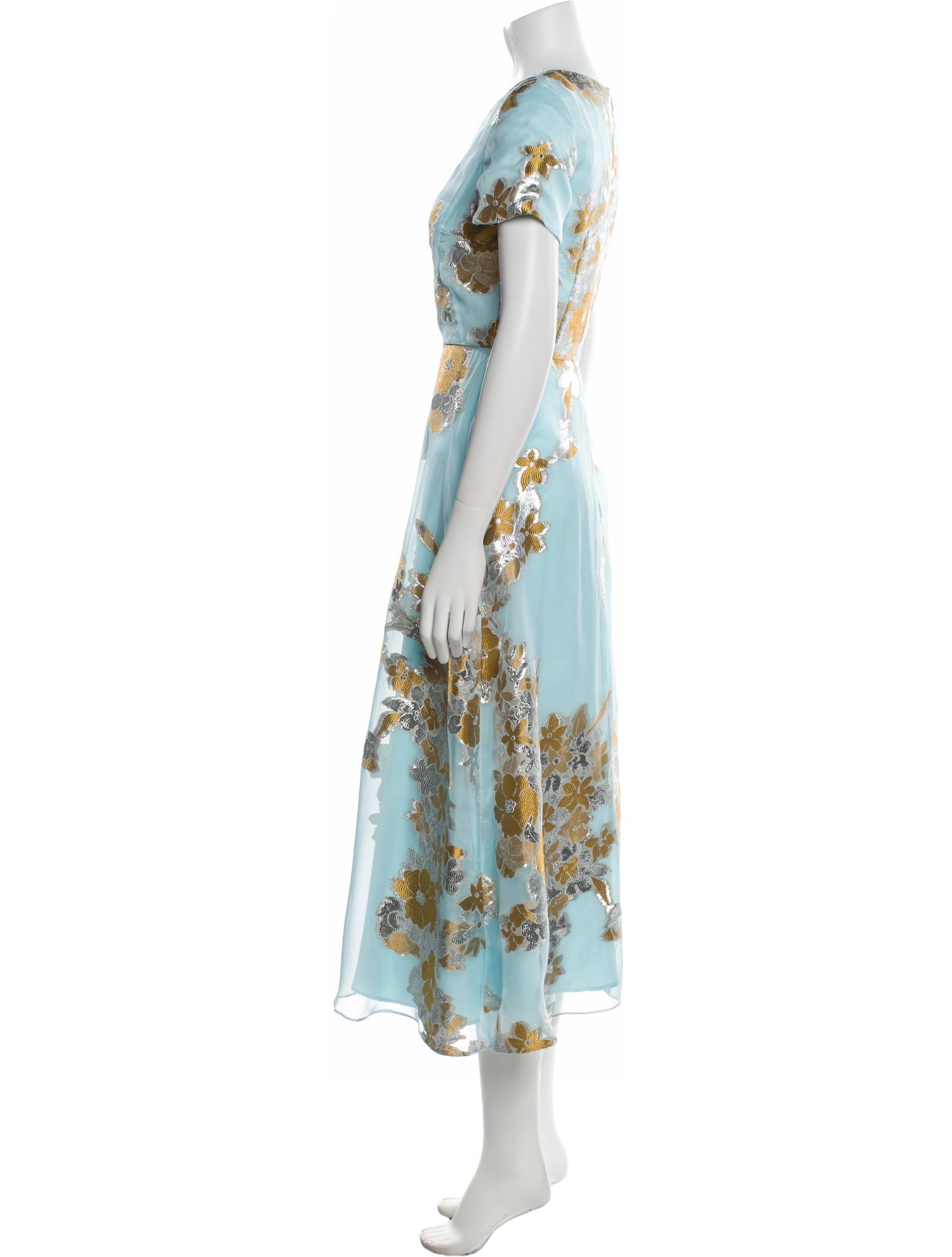 Markarian Floral Print Long Dress