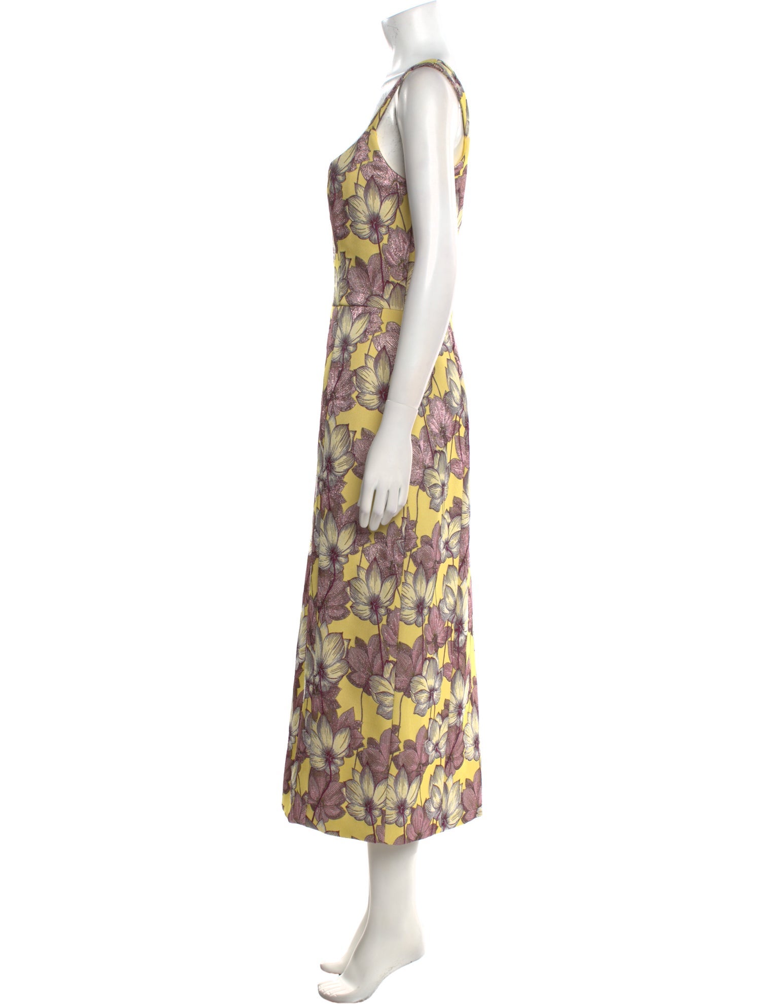 Markarian Floral Print Long Dress
