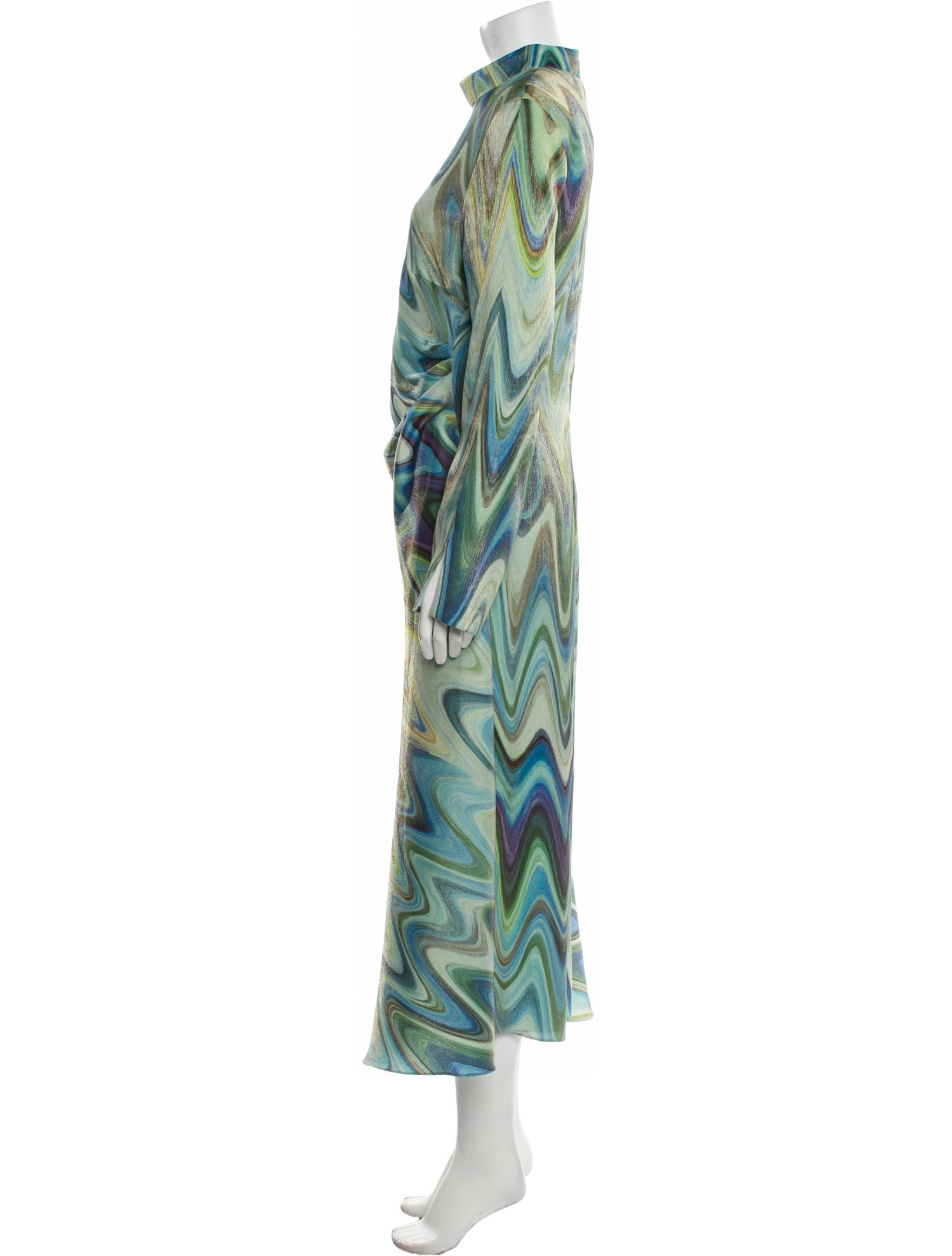 Markarian Printed Long Dress w/ Tags
