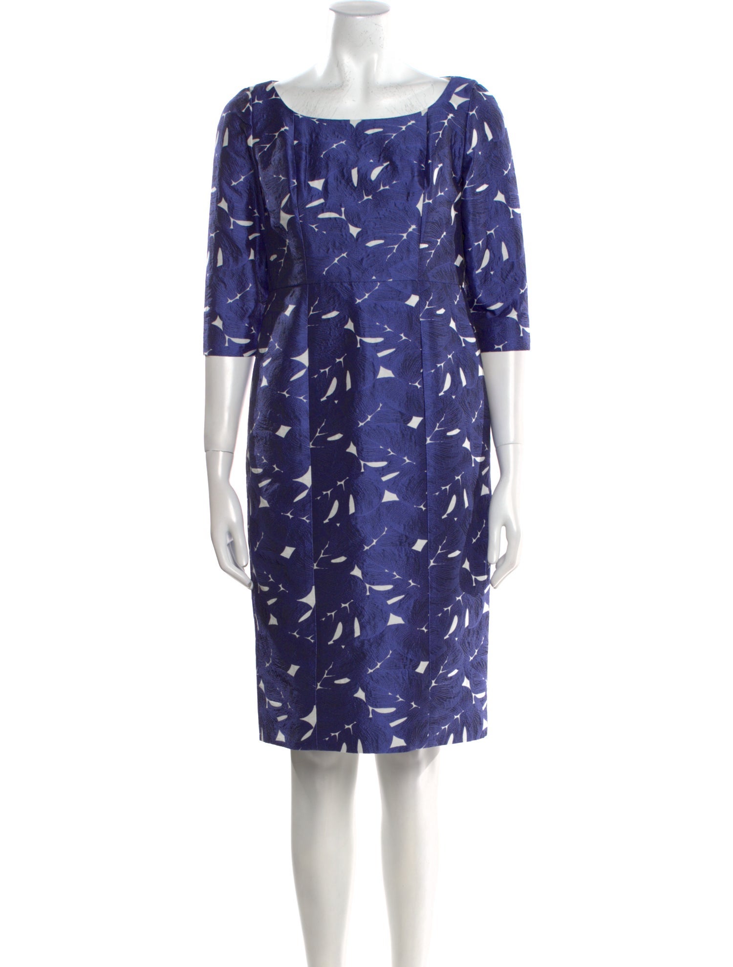 Markarian Printed Knee-Length Dress